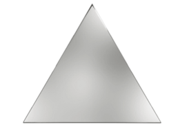 Плитка Evoke Silver Glossy 15x17