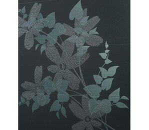 Фото Flower Antracita (Панно 3шт) 31.6x90 Porcelanosa