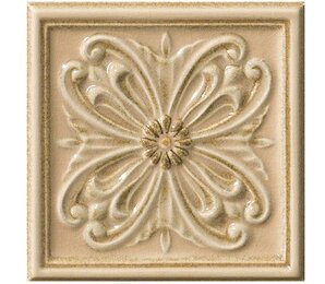 Фото Rialto Crema Form. Floreale Pain. 15x15 Vallelunga