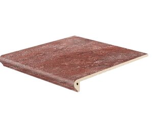 Фото florentiner-stufe frankfurt ziegelrot 31x32 sds
