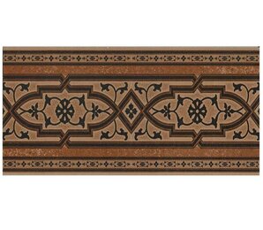 Фото stellstufe mit dekor koblenz braun 15,5x31 sds
