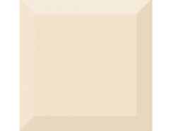 Monocolor Crema Biselado Brillo 10x10