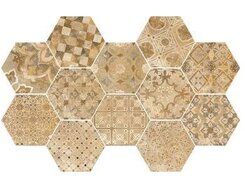 Плитка R55T Epoca Decoro cementine Ocra 21*18.2
