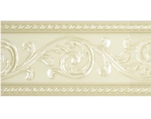 Фото Бордюр Cenefa Yara Vainilla 7.5*15 Carmen Ceramica