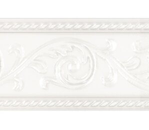 Фото Бордюр Cenefa Yara Blanco 7.5*15 Carmen Ceramica