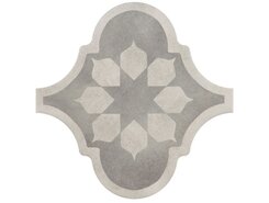 Плитка Декор Curvytile Factory Blume Grey 26.5*26.5