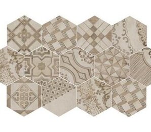 Фото MM7Y DECORO CEMENTINE CALDO 21Х18,2 Marazzi Italy