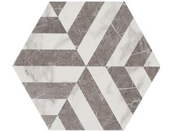 Плитка Плитка MMMN Allmarble Statuario Decoro 21*18,2