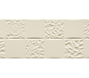 Фото 68672 GOLD RIVESTIMENTI AQUA DAMA Crema 25х75 см Versace