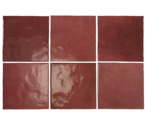 Фото artisan burgundy 13,2х13,2 24457 Equipe