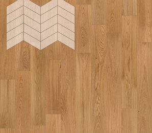 Фото Дуб Натур лак 9x34.8-40 60° lab-arte