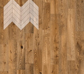 Фото Дуб Рустик Эбен лак 11x49-60 45° lab-arte