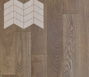 Фото Дуб Рустик Гамлет лак 15x31.3-40 60° lab-arte