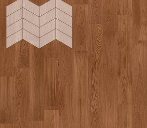 Фото Дуб Селект Хани лак 15x31.3-40 60° lab-arte