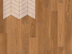 Дуб Натур Солид лак 12.5x32.8-40 60°