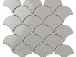 Fan Shape Light Grey Glossy (BF1912) 293х274х6