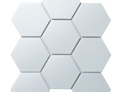 Hexagon big White Antislip (JFQ51011) 256х295х6