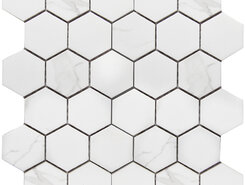 Hexagon small Carrara Matt (PMMT83017) 265х278х6