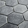 Hexagon VBs Tumbled 64X74 (305X305X8), натур. мрамор фото3