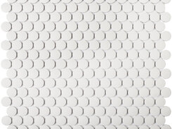Penny Round White Antislip (JNK81011) 315х309х6