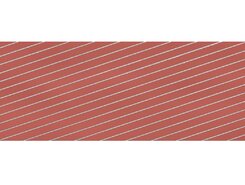 DECOR STRIPES STRAWBERRY 28*85