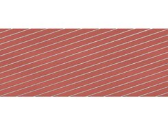 DECOR STRIPES STRAWBERRY 28*85