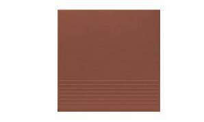 Фото Simple Red stopnica prosta 30x30 Opoczno