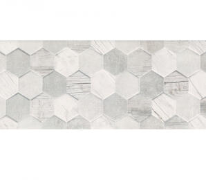 Фото Polaris Hexagon Mix Rett 25x75 Konskie ceramika