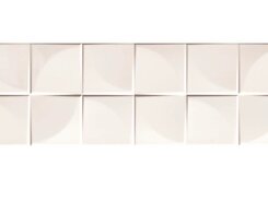 Плитка Quadra White Glossy 25x75