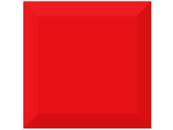 Плитка Biselado Brillo Rojo 10x10