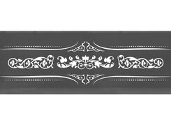 Плитка Decor Versalles Black Silver Blanco 10x30