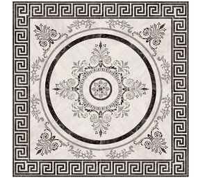 Фото Roseton Nero 4 45x45 Absolut Keramika