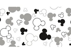 Плитка Плитка Disney Ears R3060 Black 30X60