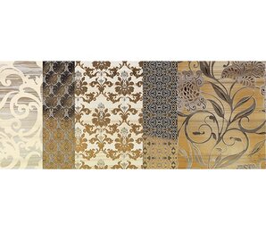 Фото Batik Oro Dec.A 24x59 Impronta Ceramiche