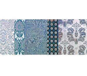 Фото Batik Turchese Dec.C 24x59 Impronta Ceramiche