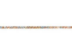 Плитка Бордюр Bliss Honey Jewel List. 0,6X28