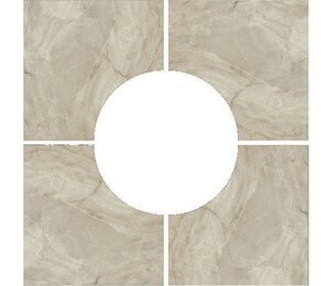 Фото Декор 5021 Base Roseton Gris 4X50X50 Porcelanite Dos