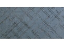 Плитка Bloom Metal Blue Silver Inserto 80x160