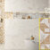 ROMA GOLD ONICE MIELE LEAVES MOSAICO 25x30 фото3