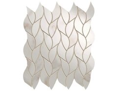 Плитка ROMA GOLD CALACATTA ORO LEAVES MOSAICO 25x30
