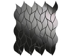 Плитка ROMA GOLD NERO ELEGANTE LEAVES MOSAICO 25x30