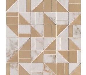 Фото ROMA GOLD ONICE MIELE MOSAICO 30x30 Fap Ceramiche