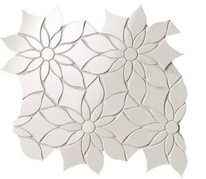 Фото ROMA GOLD ONICE NEVE DAISY MOSAICO 29x31 Fap Ceramiche