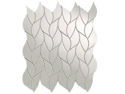 Плитка ROMA GOLD ONICE NEVE LEAVES MOSAICO 25x30