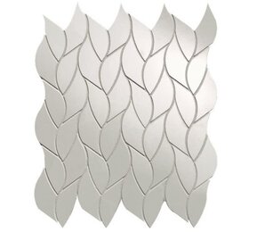 Фото ROMA GOLD ONICE NEVE LEAVES MOSAICO 25x30 Fap Ceramiche
