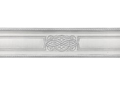 Плитка n068268 Бордюр Широкий Sonet 8200 Silver 7.8x33.3