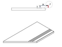 CONTEMPORA X2 PURE BOR.30X60 GRIP SX