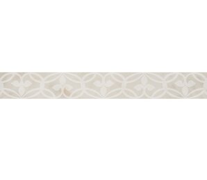 Фото Camelia 511 Wall BORDER PEARL WHITE GLOSSY 7.5x90 serra