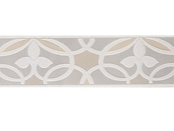 Плитка Camelia 511 Wall BORDER PEARL WHITE GLOSSY 7.5x30