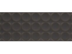 Плитка Wall CIRCLE DECOR ANTHRACITE GLOSSY 30x90